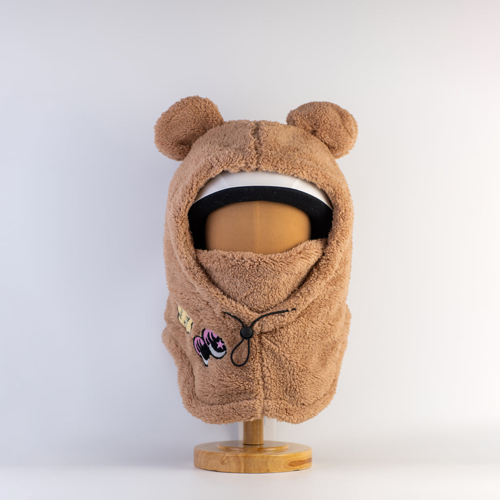 Cozy Bear Helmet Hood