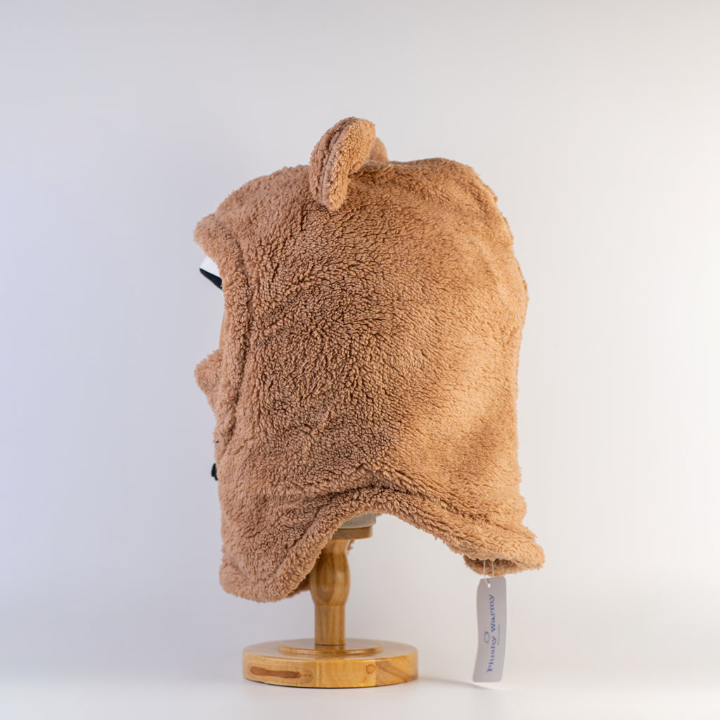 Cozy Bear Helmet Hood