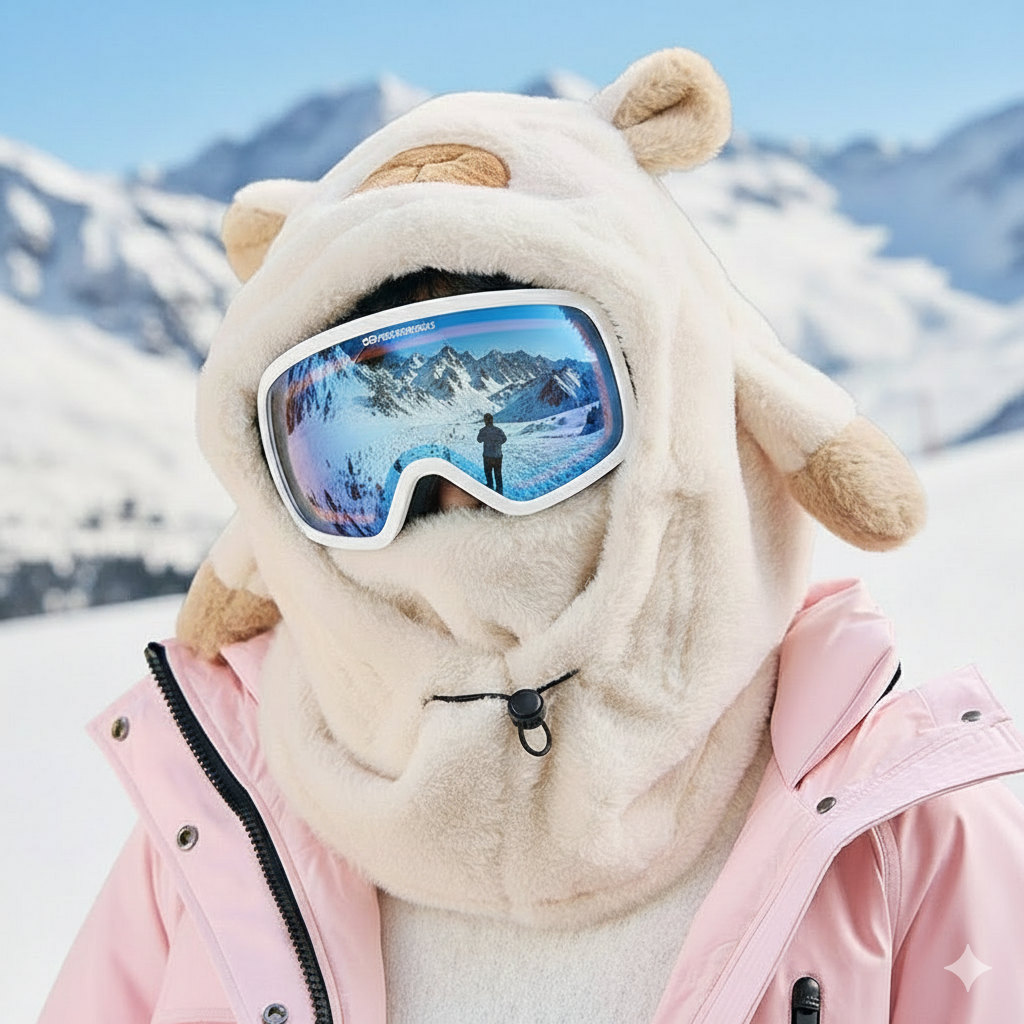 NEW Plushy Warmy Kapibala Helmet Hood