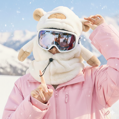 NEW Plushy Warmy Kapibala Helmet Hood