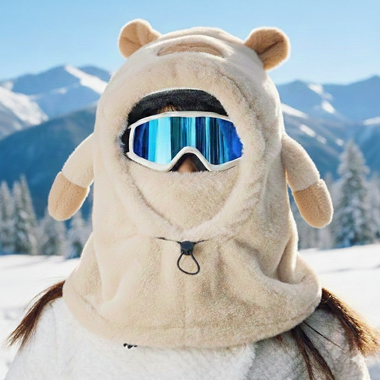 NEW Plushy Warmy Kapibala Helmet Hood